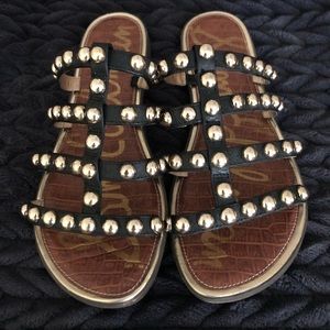 Sam Edelman Glenn Studded Slides 8.5